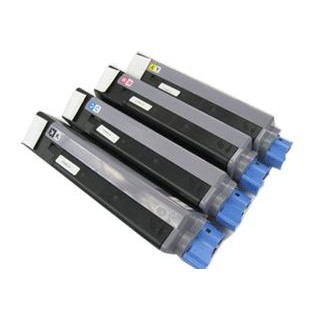 Magenta Compatible para OKI C5550 C5800 C5900 -5K43324422